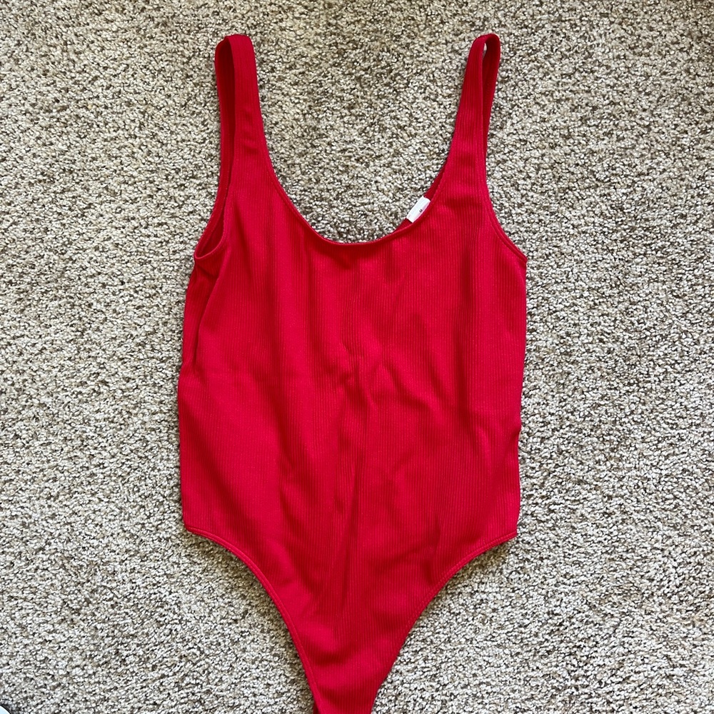 Red Bodysuit